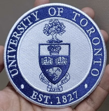 University of Toronto Logo Iron On Patch - Sew Patch - Embroidered Patch picture