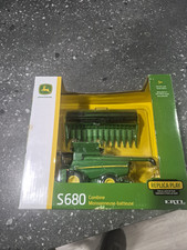 John Deere S680 Combine 1/64 Scale ERTL Die-Cast Metal Replica In Box picture
