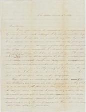 1843 Charlestown Female Seminary Letter Laura Bridgman Perkins Blind Asylum picture