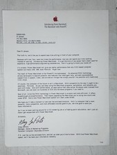 1994 Apple Power Macintosh Sales Letter PowerPC Launch Mailer Vintage Mac Epheme picture