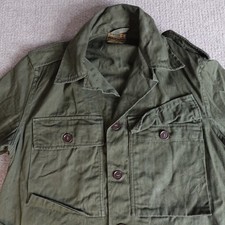 Netherlands Dutch Army Shirt Small Green Uniform 1959 Vintage picture