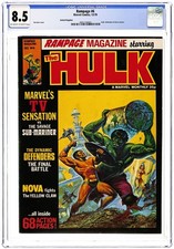 Rampage Monthly Magazine #6 Rampaging Hulk - 1978 - CGC 8.5 - Ken Barr picture