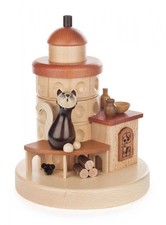 Natural Baking Oven with Cat German Incense Smoker picture