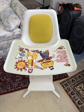 Vtg 1970s McDonald’s Comfortline High Chair Mayor McCheese Ronald McDonald RARE picture