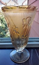 Depression Glass Vase  9