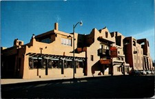 Vintage 1961 La Fonda Hotel Santa Fe New Mexico Postcard Santa Fe Trail End picture