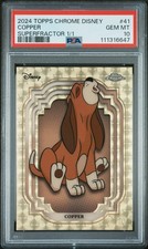 2024 Topps Chrome Disney Copper Superfractor 1/1 PSA 10 picture