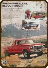 1978 FORD F-150 SHORTY FLARESIDE &F-250 Pickup Truck VntgLook REPLICA METAL SIGN picture