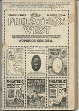1930 Philatelic West Vol 88 No 3 Stamps Curios Etc with Original Insert COMPLETE picture