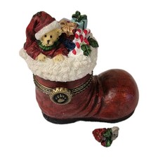 Boyds Bears Treasure Box S.C.'s Boot Of Goodies With Dreamy McNibble NOS 2013 picture