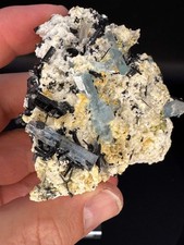 97g Natural Aquamarine Cluster Mineral Specimen Namibia picture