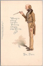 Vintage 1900s CHARLES DICKENS Characters Postcard 