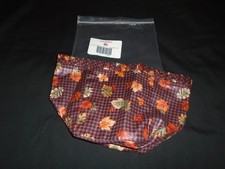 Longaberger Maple Leaf Fall Gingham SU Liner - Shades of Autumn Basket Liner picture