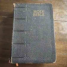 holy bible The New Testament & Old Testament  1955 picture