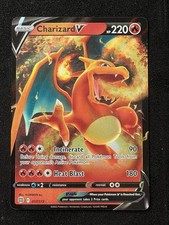 Pokémon TCG Charizard v Ultra Rare Card 017/172 Brilliant Stars picture