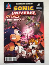 Sonic Universe #35 FN Archie Comics SEGA 2012 Babylon Rising Pt 3 Ixus Naugus  picture