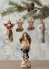 Lot of 5 Angels (Jim Shore, Boyd, Dundin) Ornaments / Figurine -  picture