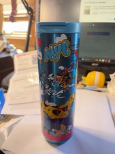 NEW W TAG STARBUCKS X MARCOS CHIN NYC COLLAB 16oz STAINLESS STEEL TUMBLER picture