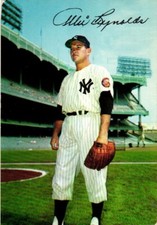 1953-55 Dormand Postcard #109 Allie Reynolds New York Yankees VTG Baseball. picture