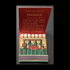 Full Book Feature Matchbook Valhalla Inn Sausalito CA picture