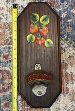 Vintage Drink Coca Cola Metal Bottle Opener Starr-X Wall Mount Silver MADE IN US picture