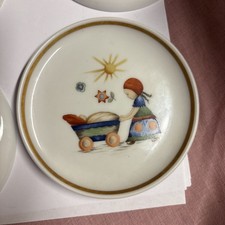 Vintage Hummel Miniature Plates Set | 1978 Schmid, Angel & Children Scenes picture