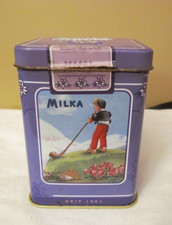 VINTAGE MILKA NAPS CHOCOLATE TIN picture