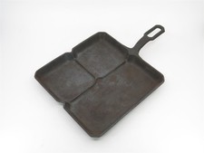 Griswold Colonial Breakfast Skillet Cast Iron 3 Part Pan #666 Erie, PA picture
