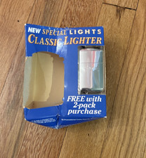 CAMEL Classic Lighter Silver Toned Flip Top in box picture