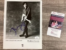 (SSG) JOHN COUGAR MELLENCAMP Signed 8X10 Legendary Rock Musician Photo - JSA COA picture