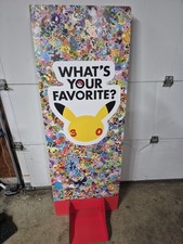 Pokemon Pokémon “What’s Your Favorite?” 30th Anniversary Display Sign  5' x 21