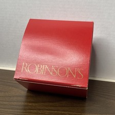 Vintage Robinson’s Gift Box 5” x 5”x 3” picture