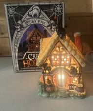 Creepy Hollow Witches’ Cove Eerie Estates Light-Up Halloween Haunted House picture