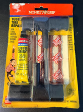 Monkey Grip M8806 Tubeless Tire Repair Kit Rasp Needle Plugs & Rubber Cement picture