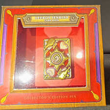 Blizzard Hearthstone Collector’s Edition Leeroy Jenkins Pin #2700 of 5000 picture
