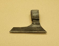 Post Medieval 18th Century Germanic Hand Forged Wrought Iron Bearded Axe Head picture