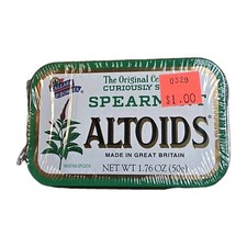 VTG Altoids Spearmint Tin NOS Callard & Bowser Rare Vintage UK Made Mint Sealed picture