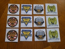 12 Piece LOT - NJ STATE POLICE - UV VINYL DECALS -  picture