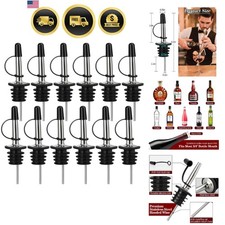 12/24/48/100 Pack Liquor Pour Spout, with Rubber Dust Cap picture