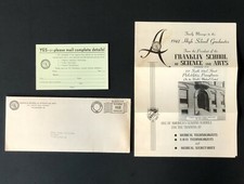 1942 Franklin School Of Science and Arts Brochure College Philadelphia Vintage picture