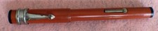ANTIQUE MERCANTILE FOUNTAIN PEN PAT.APR.19.10 NO NIB? LIGHT BROWN BARREL LEVER picture