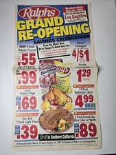Ralphs Grand Re Opening 100 N La Cienega Los Angeles March 1997 Ad Vintage picture