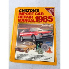 Chilton Import Car Repair Manual 1985 Hardcover 1978-1985 Model 7473 ISBN 7473-9 picture