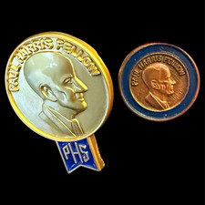 Paul Harris Fellow Rotary Club Lapel Pins Lot of 2 Gold Tone vintage picture