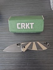 CRKT 2440 Heron Folding Knife G10/Carbon Fiber Handle - NIB picture