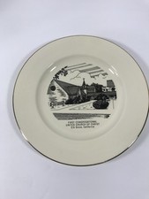Vtg Advertising Plate FIRST CONGREGATIONAL United CHURCH of CHRIST Elk Grove CA picture