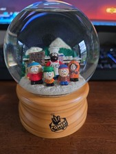 Rare Comedy Central South Park Vtg Snowglobe 1990s Stan Kyle Cartman Kenny Chef  picture