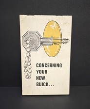 Vintage 1961 Buick Concerning Your New Buick Welcome Dealer Pamphlet Original picture