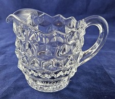 Fostoria American Clear Glass Creamer Vintage, 4