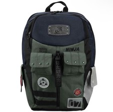 *NEW* Naruto - Kakashi Hatake Laptop Backpack - Bioworld *NWT* picture
